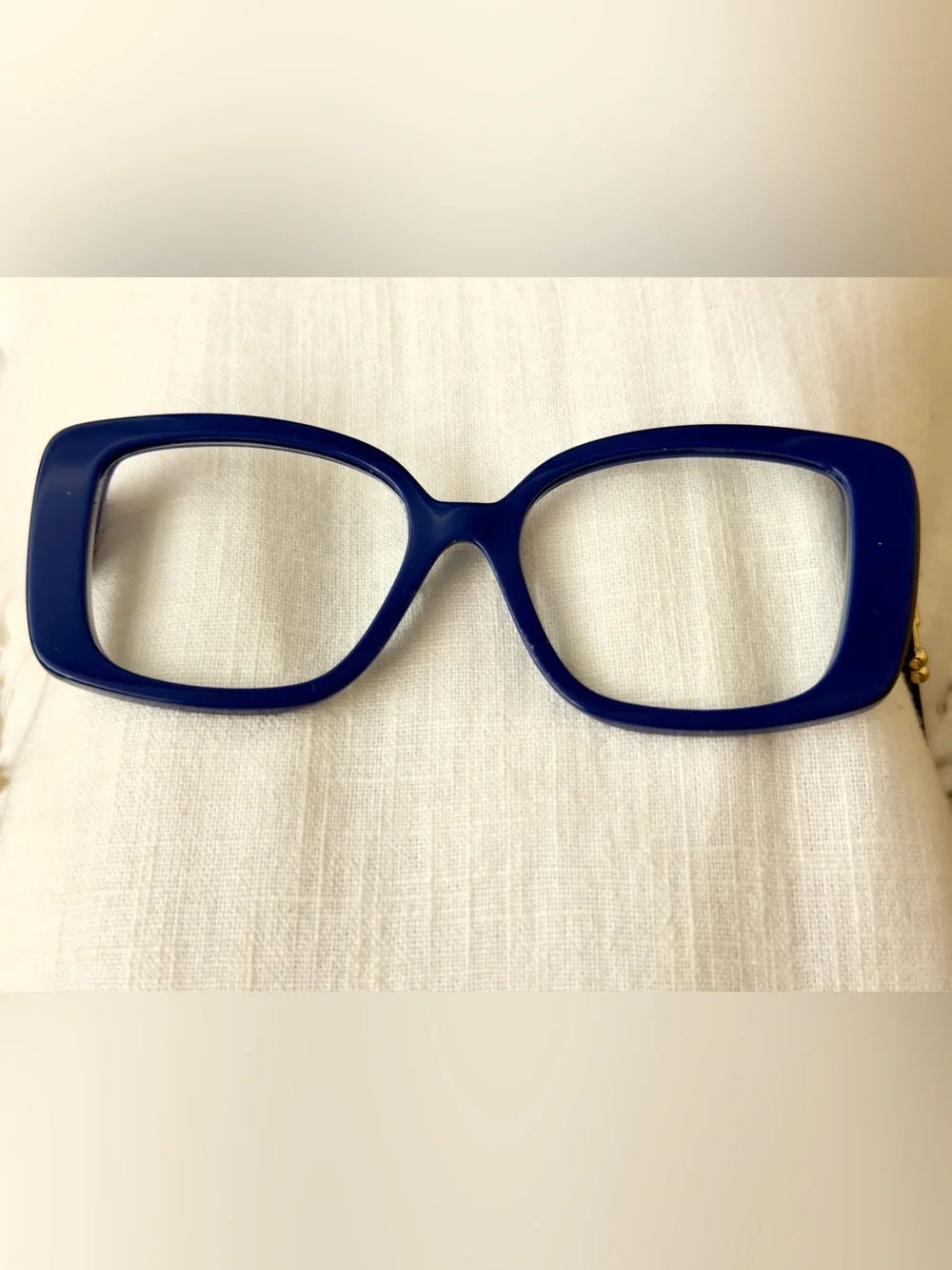 Authentic Tiffany & Co. Eyeglass Frames, With Case Navy Blue, Made in Italy